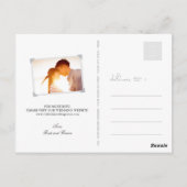 ダブル・ハピネス・ランタン中国のが日付を保存 ポストカード (裏面)