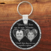 ダブル・メモリアル・イン・シルバー キーホルダー (正面)