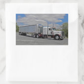 ダブルHピート379ステッカー 長方形シール (バッグ)