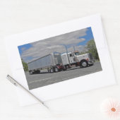 ダブルHピート379ステッカー 長方形シール (封筒)