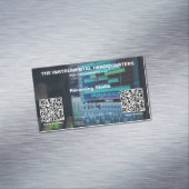 ダブルQRコード（小） マグネット名刺 (インサイチュ)