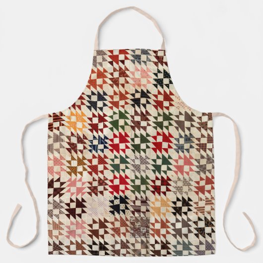 ダブルXキルト エプロン (正面)