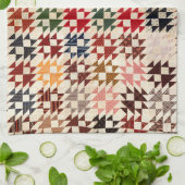 ダブルXキルト キッチンタオル (折り畳み)