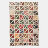 ダブルXキルト キッチンタオル (縦)