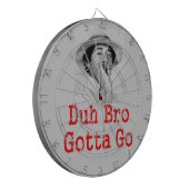 ダブロが行かなきゃ ダーツボード (正面左)