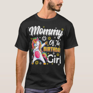 ダブ素晴らしビングユニコーン誕生日ママ家族マック Tシャツ