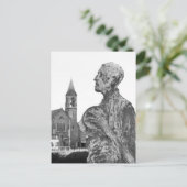 ダブ素晴らしリンのアイルランド像の飢饉 ポストカード (スタンド正面)