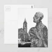 ダブ素晴らしリンのアイルランド像の飢饉 ポストカード (正面/裏面)