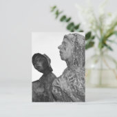 ダブ素晴らしリンのアイルランド像の飢饉 ポストカード (スタンド正面)