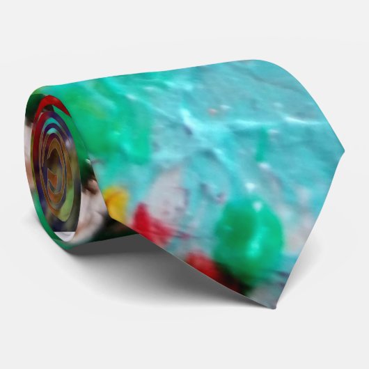 ダブ絵を描 ネクタイ (ロール)