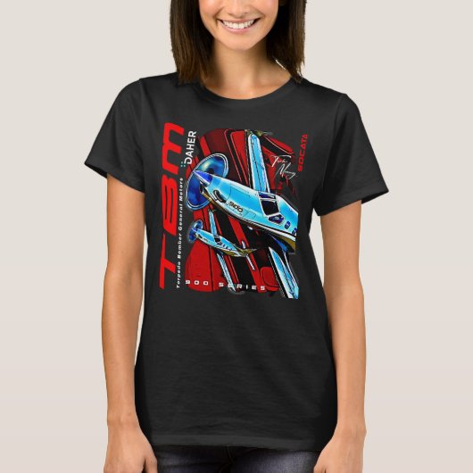 ダヘソカタTBM 900シリーズGA航空 Tシャツ (正面)