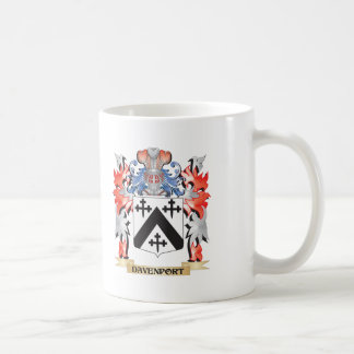 ダベンポートの紋章付き外衣-家紋 コーヒーマグカップ
