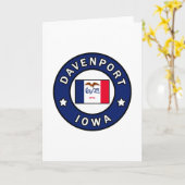 ダベンポートアイオワ カード (黄色い花)