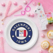 ダベンポートアイオワ ペーパープレート (パーティー)