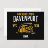 ダベンポート ポストカード (正面/裏面)