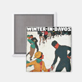 ダボスの冬 マグネット (正面/裏面)