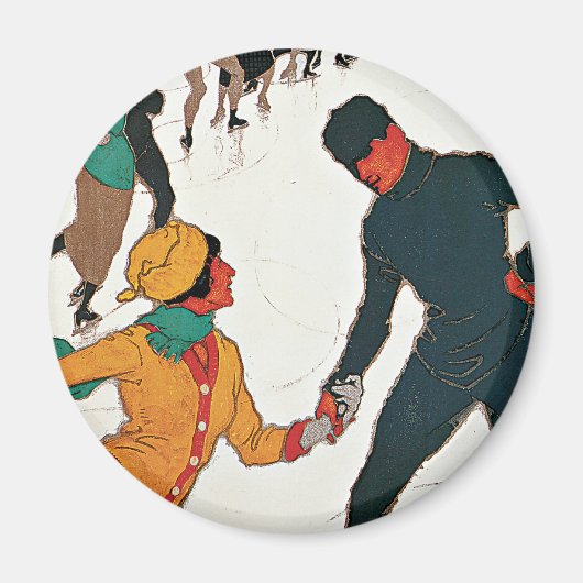 ダボスの冬 マグネット (正面)