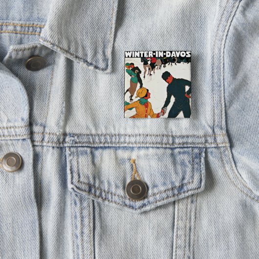 ダボスの冬 缶バッジ (インサイチュ)