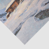 ダボス付近の冬景色 薄葉紙