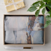 ダボス付近の冬景色 薄葉紙