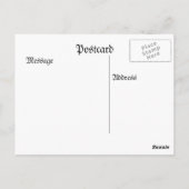 ダボス1906年 ポストカード (裏面)