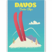 ダボス スイスアルプス シール (正面)