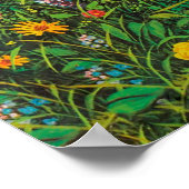 ダボス・スイス動物ヴィンテージ旅行ポスター ポスター (角)