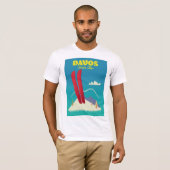 ダボス スイス アルプス Tシャツ (正面フル)