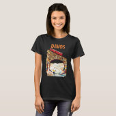 ダボス スイス スキーチュンネル 旅行 Tシャツ (正面フル)