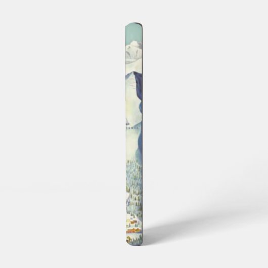 ダボス、スイス |ヴィンテージ旅行 SAMSUNG GALAXYケース (左側面)