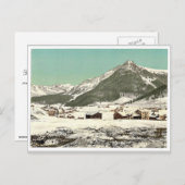 ダボス、ドルフリ、ゼーホルン、冬はグリソン、スウィ ポストカード (正面/裏面)