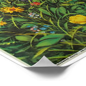 ダボス、パーセン、スイス、スキーポスター ポスター (角)