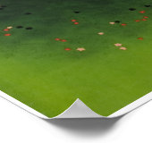 ダボス、パーセン、スイス、スキーポスター ポスター (角)