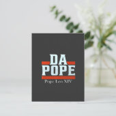 ダポープアメリカシカゴ教皇レオ14プロヴォスト サンキューカード (スタンド正面)