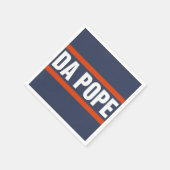 ダポープアメリカシカゴ教皇レオ14プロヴォスト スタンダードカクテルナプキン (角)