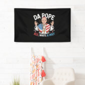 ダポープアメリカシカゴ教皇レオ14プロヴォスト 横断幕 (インサイチュ)