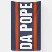 ダポープアメリカシカゴ教皇レオ14プロヴォスト 横断幕 (縦)