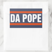 ダポープアメリカシカゴ教皇レオ14プロヴォスト 長方形シール (バッグ)