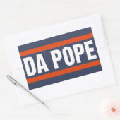 ダポープアメリカシカゴ教皇レオ14プロヴォスト 長方形シール (封筒)