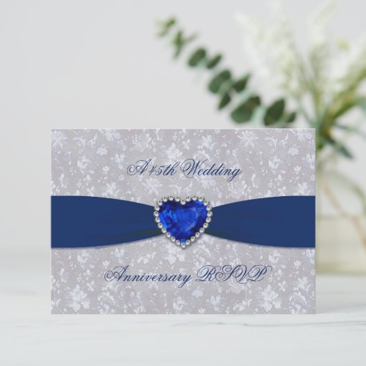 ダマはっきりしたスク45周年記念RSVPカード 出欠カード (スタンド正面)