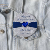 ダマはっきりしたスク45結婚周年磁石 缶バッジ (インサイチュ)