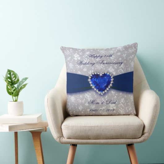 ダマはっきりしたスク45結婚周年記念装飾用クッション クッション (椅子)