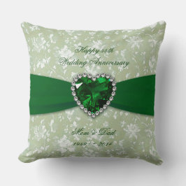 ダマはっきりしたスク55結婚周年記念装飾用クッション クッション