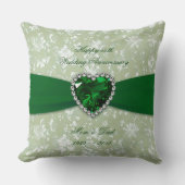 ダマはっきりしたスク55結婚周年記念装飾用クッション クッション (正面)