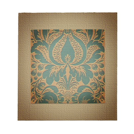 ダマエレガントスクの母の日 ノートパッド (正面)