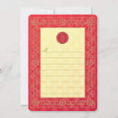 ダマエレガントスクの結婚式 – 招待状/ Notecard 招待状 (正面)