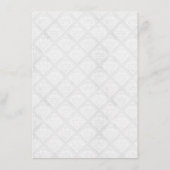 ダマエレガントスクシンプルミニマルの結婚メニュー メニュー (裏面)