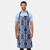 ダマエレガントスクブルートワールデジュイ エプロン (着用した状態)