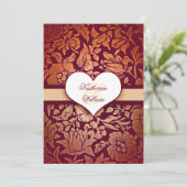 ダマエレガントスク婚約パーティ招待状 招待状 (スタンド正面)