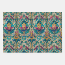 ダマグランジスク化粧紙セット ラッピングペーパーシート